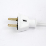 Heavy Duty White Male Plug