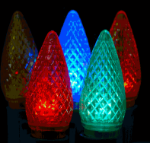Twinkle Multi/Assorted C9 LED Replacement Bulbs 25 Pack