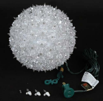 Clear 100 Light Starlight Sphere 7.5"