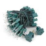 Clear Christmas Mini Lights 100 Light 22.5 Feet Long