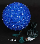 Blue 100 Light Starlight Sphere 7.5"