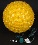 Yellow 150 Light Starlight Sphere 10"