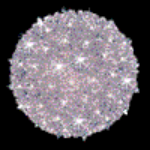 50 Light 6" Clear Twinkling Starlight Spheres