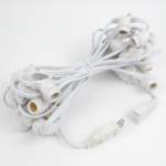 25' White Commercial Grade stringer e17 Base