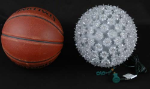 Silver 150 Light Starlight Sphere 10"