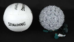 Silver 100 Light Starlight Sphere 7.5"