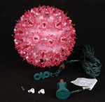 Pink 50 Light Mini Starlight Sphere 6"