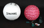 Pink 100 Light Starlight Sphere 7.5"