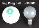 25 G30 Globe Light String Set with Frosted White Bulbs on Green Wire