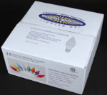 Twinkle Multi/Assorted C9 LED Replacement Bulbs 25 Pack