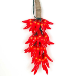 Red Chili Pepper Cluster Ristras 50 light **On Sale