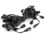 25' Suspended Black Commercial Grade stringer e17 Base