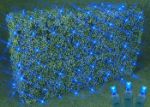 Blue LED Net Lights 4x6 Green Wire