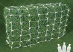 Warm White LED Net Lights 4x6 White Wire