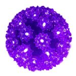 50 Purple LED 6" Sphere