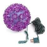 50 Purple LED 6" Sphere