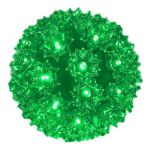 50 Green LED 6" Sphere