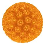 150 Orange LED 10" Sphere