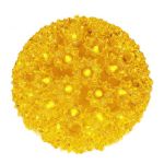 100 Yellow LED 7.5" Sphere
