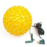100 Yellow LED 7.5" Sphere