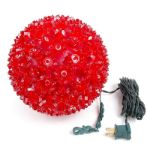100 Red LED 7.5" Sphere