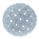 100 Pure White LED 7.5" Sphere