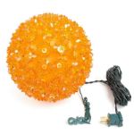100 Orange LED 7.5" Sphere