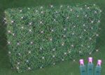 Pink LED Net Lights 4x6 Green Wire