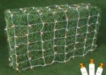 Amber/Orange LED Net Lights, White Wire 4x6
