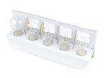 Multi S14 LED Medium Base e26 Bulbs w/ 9 LEDs - 5pk