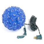 50 Blue LED 6" Sphere