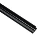 Black 4' Rope Light Track for 1/2 rope lights