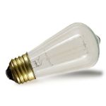 15 ST64 Vintage Edison String Light Set - 48' - Black Wire 