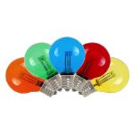 Multi - G30 Glass LED Replacement Bulbs - 25 Pack