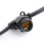 80 Clear G50 Commercial Grade Intermediate Base Light Set