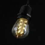 Warm White S14 LED Medium Base e26 Bulbs w/ 16 LEDs - 5pk