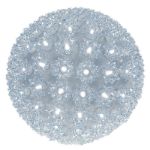 150 Twinkle LED 10" Sphere Pure White