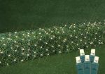Warm White LED Net Lights 2x10 Green Wire