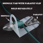 Parapet Clip for C9 and C7 Lamps 25 Pack