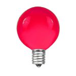 Pink Satin G40 Globe Replacement Bulbs 25 Pack