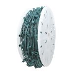 10 Amp C9 1000' Reel Green Wire 36" Spacing