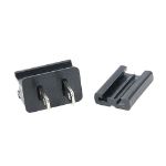 SPT-2 Male Plugs Black