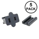 5 Pack Female Sockets Black SPT-1