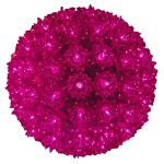 Purple 150 Light Starlight Sphere 10"