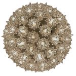 Silver 150 Light Starlight Sphere 10"