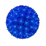 Blue 100 Light Starlight Sphere 7.5"
