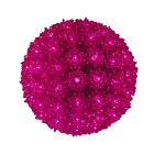 Purple 100 Light Starlight Sphere 7.5"