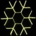 36" LED Snowflake Warm White