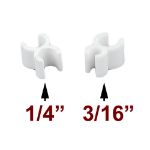 Wire Frame Clips for 1/4" Wire 1000 Pack