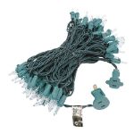 Connect 10 Clear Christmas Mini Lights 100 Light 50 Feet Long